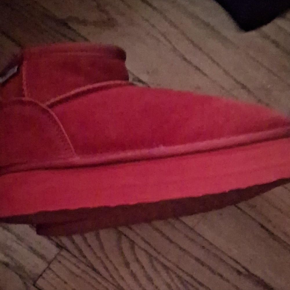 BearPaw Kids Red Boots